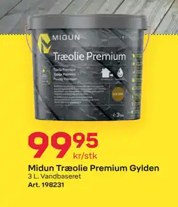 Midun Træolie Premium Gylden