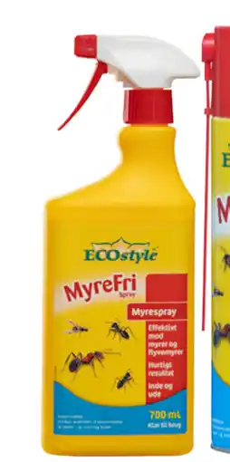 Harald Nyborg MyreFri spray tilbud