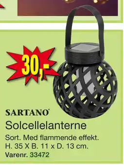 Harald Nyborg Solcellelanterne tilbud