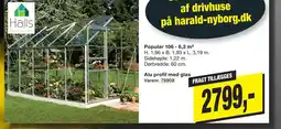 Harald Nyborg Drivhus tilbud