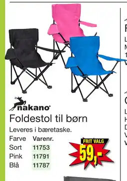 Harald Nyborg Foldestol til børn tilbud