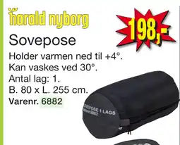 Harald Nyborg Sovepose tilbud