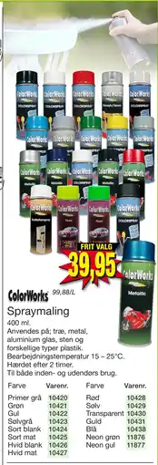 Harald Nyborg Spraymaling tilbud