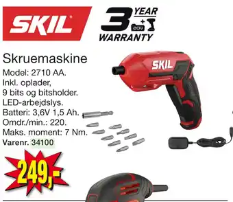 Harald Nyborg Skruemaskine tilbud