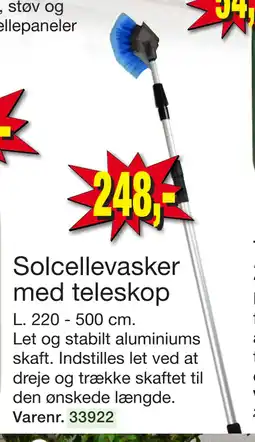 Harald Nyborg Solcellevasker med teleskop tilbud