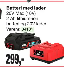 Harald Nyborg Batteri med lader tilbud