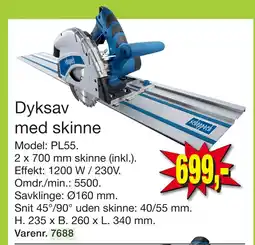 Harald Nyborg Dyksav med skinne tilbud