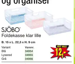 Harald Nyborg Foldekasse klar lille tilbud