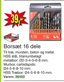 Harald Nyborg Borsæt 16 dele tilbud
