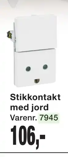 Harald Nyborg Stikkontakt med jord tilbud