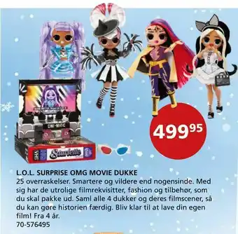 Kon-Tur L.o.l. surprise omg movie dukke tilbud