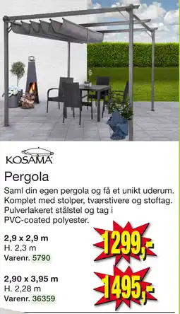 Harald Nyborg Pergola tilbud