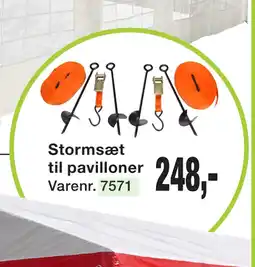 Harald Nyborg Stormsæt til pavilloner tilbud