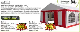 Harald Nyborg Professionelt partytelt PVC tilbud