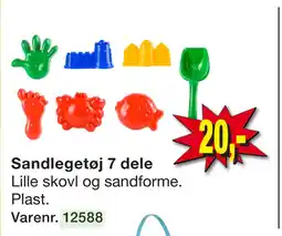Harald Nyborg Sandlegetøj 7 dele tilbud