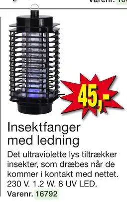 Harald Nyborg Insektfanger med ledning tilbud