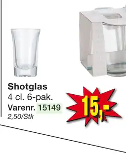 Harald Nyborg Shotglas tilbud