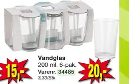 Harald Nyborg Vandglas tilbud