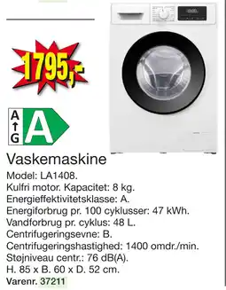 Harald Nyborg Vaskemaskine tilbud