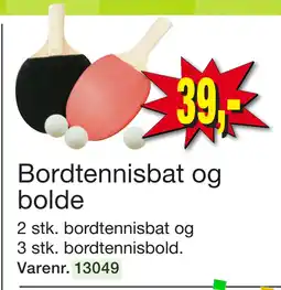 Harald Nyborg Bordtennisbat og bolde tilbud