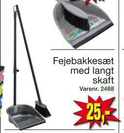 Fejebakkesæt med langt skaft
