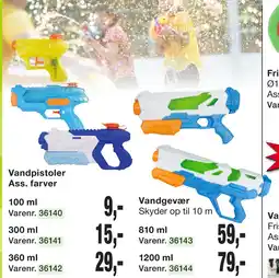 Harald Nyborg Vandpistoler Ass. farver 100 ml tilbud