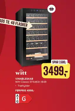 Skousen VINKØLESKAB tilbud