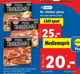 Lidl Dr. Oetker pizza tilbud