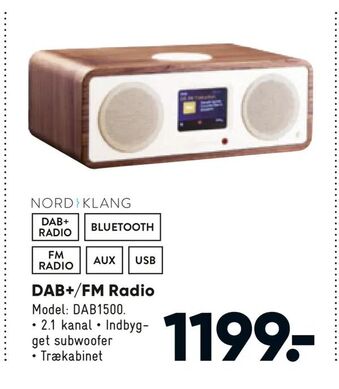 Bilka DAB+/FM Radio tilbud
