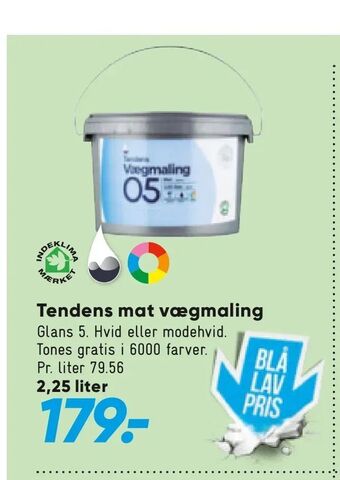 Bilka Tendens mat vægmaling tilbud