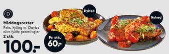 Bilka Middagsretter tilbud