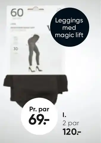 Bilka Mikrofiber leggings tilbud