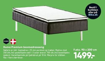 Bilka Huma Premium boxmadrasseng tilbud