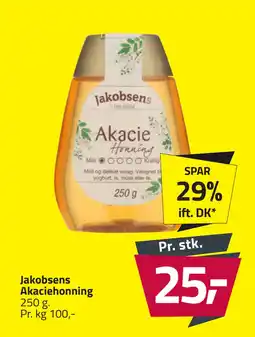 Fleggaard Jakobsens Akaciehonning tilbud