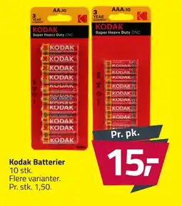 Fleggaard Kodak Batterier tilbud