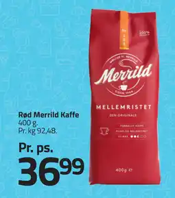 Fleggaard Rød Merrild Kaffe tilbud