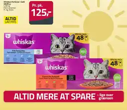 Fleggaard Whiskas Portioner i Gelé 48x85 g tilbud