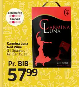 Fleggaard Carmina Luna Red Wine tilbud