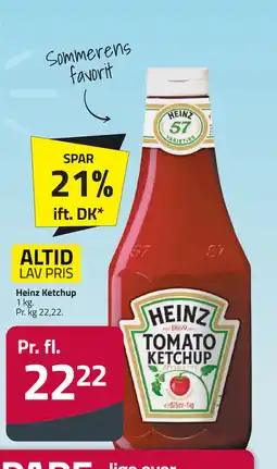 Fleggaard Heinz Ketchup tilbud