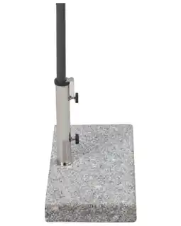 Harald Nyborg Parasolfod Grå granit 20 kg tilbud