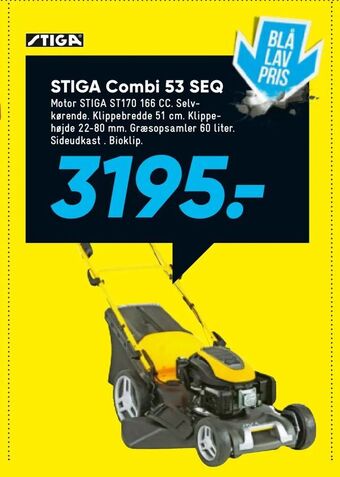 Bilka STIGA Combi 53 SEQ tilbud