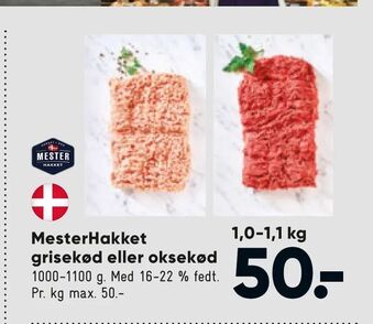 Bilka MesterHakket grisekød eller oksekød tilbud