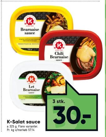 Bilka K-Salat sauce tilbud