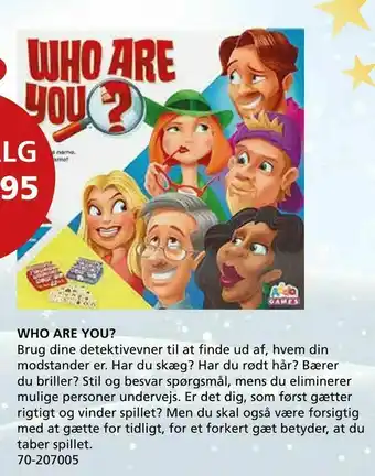 Who are you?