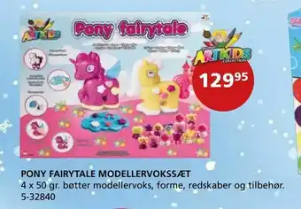 Pony fairytale modellervokssæt