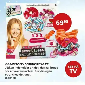 Gør-det-selv scrunchies-sæt