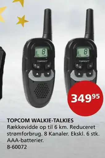 Topcom walkie-talkies
