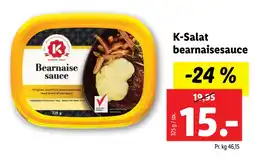 Lidl K-Salat bearnaisesauce tilbud