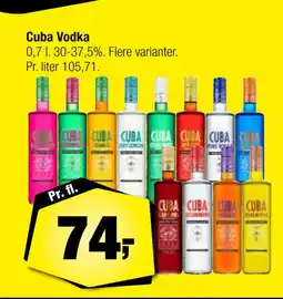 Calle Cuba Vodka tilbud
