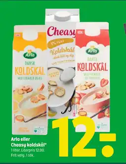 Coop 365 Arla eller Cheasy koldskål tilbud